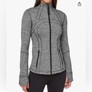 Lululemon Athletica Define Jacket (Heathered Black) Size 4